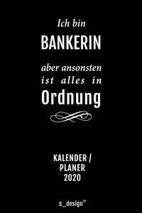 Kalender 2020 für Banker / Bankerin
