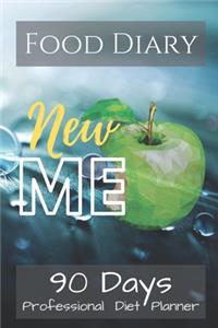 Food Diary New ME 90 Days Professional Diet Planner