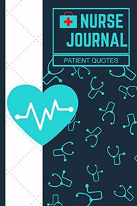 Nurse Journal Patient Quotes