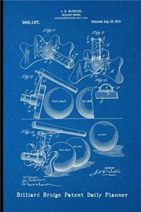Billiard Bridge Patent Daily Planner