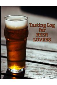 Tasting Log for Beer Lovers