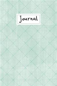 Journal: Blue Green Aqua Diamonds Pattern (Composition Book, Notebook)