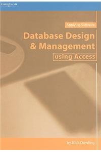Database Design and Management using Access