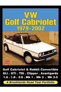 VW Golf Cabriolet Road Test Portfolio 1979-2002