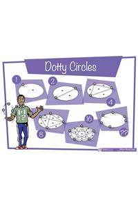 Without Words - Dotty Circles Poster
