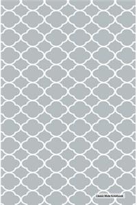 Classic Mole Notebook - Designer Gray (Lined Journal)