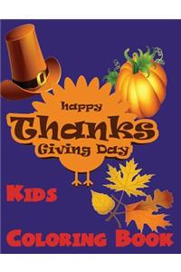 Kids Coloring Book ( Thanksgiving Day )