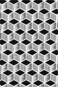Bullet Journal Notebook Cubes Pattern 11