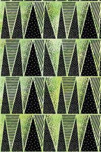 Bullet Journal Notebook Abstract Triangles Pattern 4