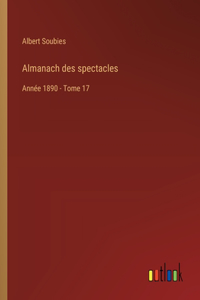 Almanach des spectacles