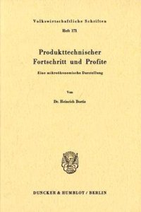 Produkttechnischer Fortschritt Und Profite