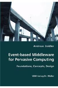 Event-based Middleware for Pervasive Computing- Foundations, Concepts, Design