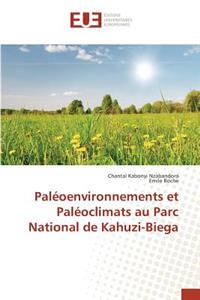 Paléoenvironnements Et Paléoclimats Au Parc National de Kahuzi-Biega