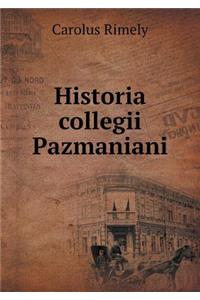 Historia Collegii Pazmaniani