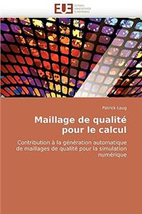 Maillage de Qualité Pour Le Calcul