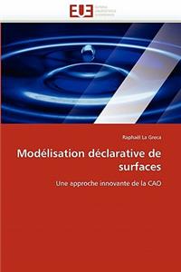 Mod?lisation D?clarative de Surfaces