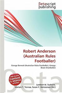 Robert Anderson (Australian Rules Footballer)