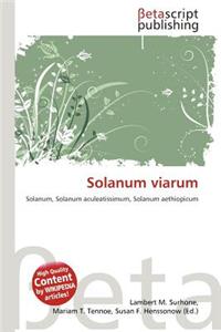 Solanum Viarum