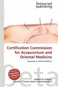 Certification Commission for Acupuncture and Oriental Medicine