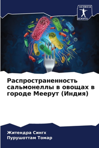 Распространенность сальмонеллы в овощах