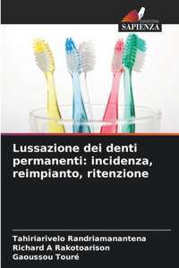 Lussazione dei denti permanenti