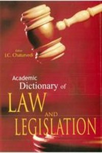 Dictionary of Law And Legislation (PB)