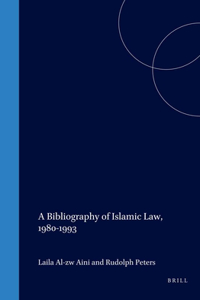 Bibliography of Islamic Law, 1980-1993
