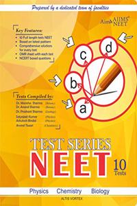 NEET Test Series: Set of 10 NEET Lookalike Tests in Booklet Form with OMR Sheets (For NEET 2021)