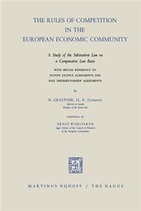 Rules of Competition in the European Economic Community