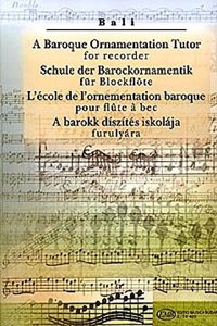 A Baroque Ornamentation Tutor for recorder