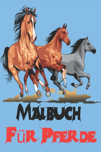 Malbuch Für Pferde