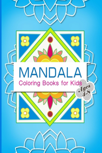 Mandalas Coloring Books for Kids Ages 4-8