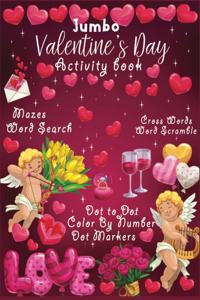 Jumbo valentine's Day activity book