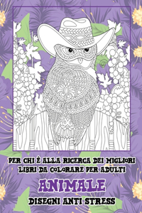 Per chi è alla ricerca dei migliori libri da colorare per adulti - Disegni Anti stress - Animale