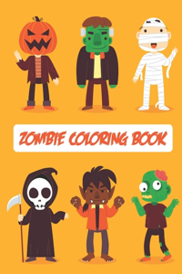 Zombie Coloring Book