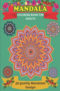 Mandala Coloring Book For Adults 50 Quality Mandalas Design