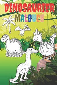 Dinosaurier Malbuch