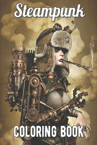 Steampunk Coloring Book