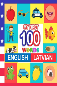 my first 100 words English-Latvian