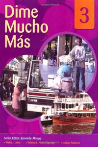 Dime Mucho Mas 1st Edition Student's Book 3 with Audio CD