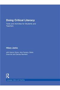 Doing Critical Literacy