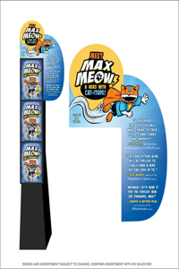 Max Meow 9-Copy Floor Display