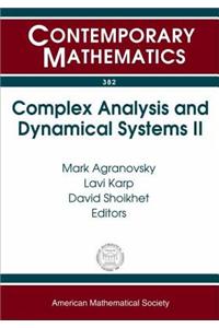 Complex Analysis and Dynamical Systems II