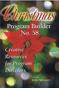 Christmas Program Builder No. 58