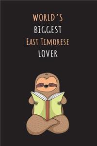 World's Biggest East Timorese Lover