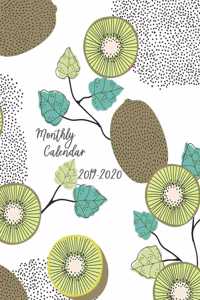 Monthly Calendar 2019 - 2020