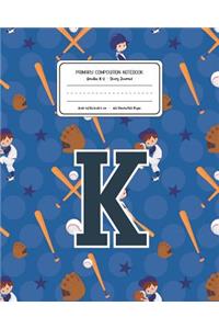 Primary Composition Notebook Grades K-2 Story Journal K