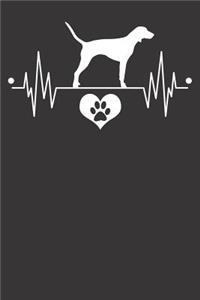 Bluetick Coonhound Notebook