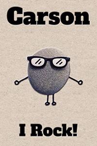 Affirmation Journal Carson I Rock!
