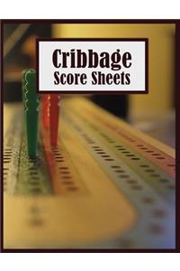 Cribbage Score Sheets